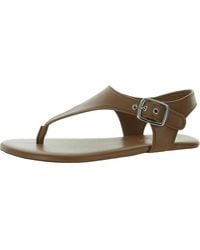 Calvin Klein - Moraca 2 Adjustable Buckle Thong Sandals - Lyst