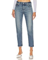 Moussy - Avenal Tapered Mid Rise Jean - Lyst