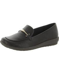 Easy Spirit - Arena Faux Leather Slip On Loafers - Lyst