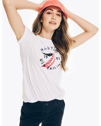 Nautica T-shirts for Women | Online Sale up to 71% off | Lyst