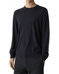 Theory - Crew Neck Regal Wool Long Sleeve Pullover - Lyst