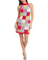 Design History - Crochet Mini Dress - Lyst