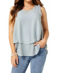 Coco + Carmen - Callum Double Layer Tank - Lyst