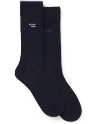 BOSS - Two-Pack Of Logo Socks - Lyst