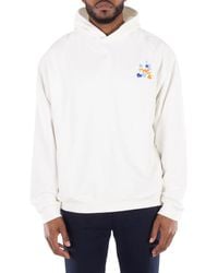Marni - Dripping Flower Cotton Hoodie - Lyst
