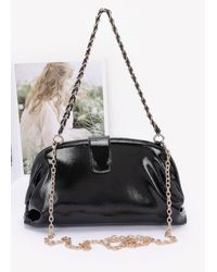 Fashnzfab - Enamel Frame Shoulder Bag - Lyst
