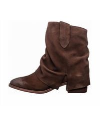 Antelope - Tarah Slouchy Suede Ankle Boots - Lyst