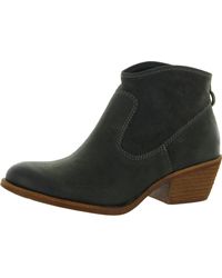 Söfft - Leather Stacked Ankle Boots - Lyst