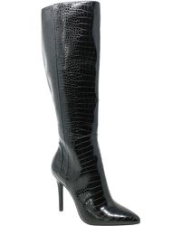 Charles David - Panic Zipper Pointed Toe Knee-high Boots - Lyst