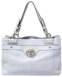 COACH - Lilac Leather Penelope Tote - Lyst