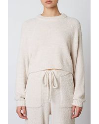 Nia - Cropped Raglan Sweater - Lyst