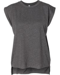 Bella Canvas - Flowy Rolled Cuffs Muscle Tee - Lyst
