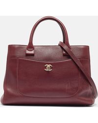 Chanel - Leather Small Neo Executive Shopper Tote - Lyst
