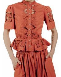 LOVE THE LABEL - Elizabeth Top - Lyst