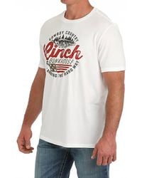 Cinch - Blended Logo Short Sleeve Tee - Lyst