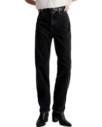 Madewell - High-rise baggy Straight Leg Jeans - Lyst