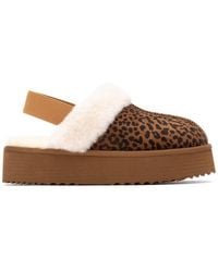 Xti - Suede Slingback Clogs By - Lyst
