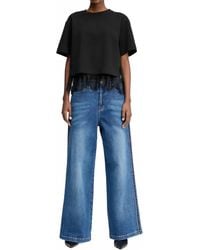 Munthe - Rach Lace Top - Lyst