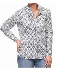 Tulip Clothing - Gretchen Button Down Blouse - Lyst