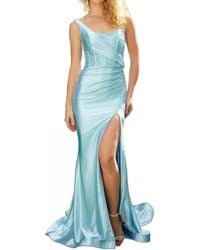 Ava Presley - One Shoulder Bodice Prom Gown - Lyst