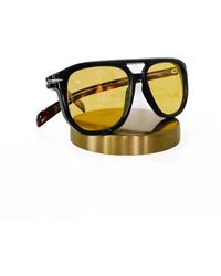 Pretty Simple - Goldie Double Bridge Aviator Sunglasses - Lyst