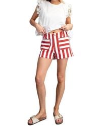 Eesome - Sierra Striped Shorts - Lyst