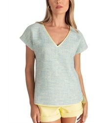 S'Edge - Joan Tweed Top - Lyst