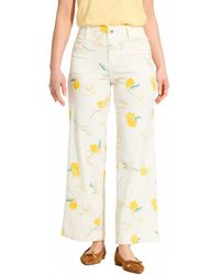 Fdj - Olivia Wide Ankle Denim Pant - Lyst