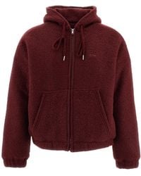 Arte' - Boiled Wool Hooded Jacket - Lyst