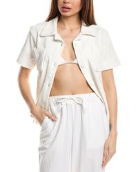 Echo - Terry Camp Shirt - Lyst