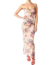 Olivaceous - Fiona Floral Dress - Lyst