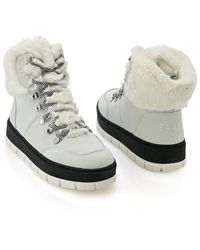 Pajar - "Chalet" Faux Fur Trimmed Leather Boots - Lyst
