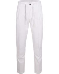 Eleventy - Lightweight Casual Trousers For - Lyst