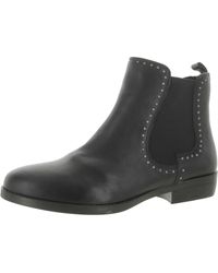 David Tate - Scout Leather Booties Chelsea Boots - Lyst
