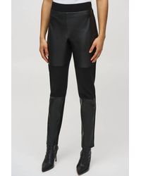 Joseph Ribkoff - Pull-On Faux Leather Slim Pant - Lyst