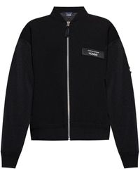 Comme des Garçons - Bomber Jacket With Logo Patch - Lyst