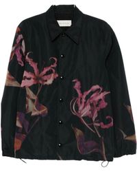 Dries Van Noten - Printed Blouson Vorries - Lyst
