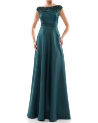 Marsoni by Colors - Satin Gown - Lyst