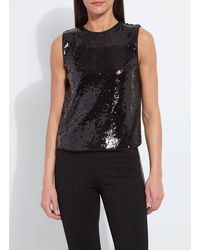 Lyssé - Adaline St Sequin Shell Top - Lyst