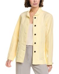 Lafayette 148 New York - Shawl Collar Silk-Blend Jacket - Lyst