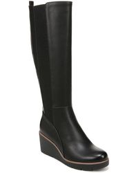 SOUL Naturalizer - Adrian Cushioned Footbed Wedge Knee-high Boots - Lyst