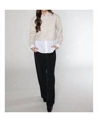 Matty M - Wentz Layered Top - Lyst