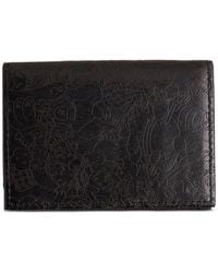Ted Baker - Concor Leather Laser Etched Card Case - Lyst