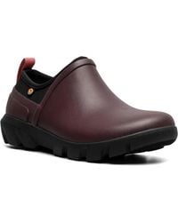 Bogs - Sauvie Ii Waterproof Slip On Rain Ankle Boots Zap836 - Lyst