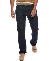 7 For All Mankind - The Straight Total Linen-Blend Jean - Lyst