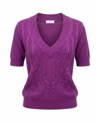 Malo - Silk Blend Sweater - Lyst