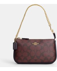 COACH®  Nolita 19 In Signature Canvas With Strawberry Print