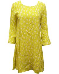 Ba&sh - Viscose Printed A-Line Dress - Lyst