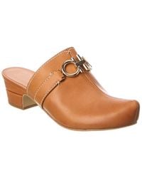 Ferragamo - Salvatore Viva Leather Pump - Lyst