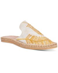 Silvia Cobos - Harvest Leather Embroidered Espadrilles - Lyst